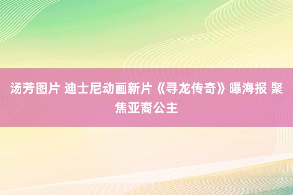 汤芳图片 迪士尼动画新片《寻龙传奇》曝海报 聚焦亚裔公主